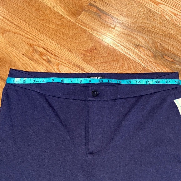 CURVES 360 BY NYDJ Slim Fit Ponte Pants Midnight - Picture 6 of 11